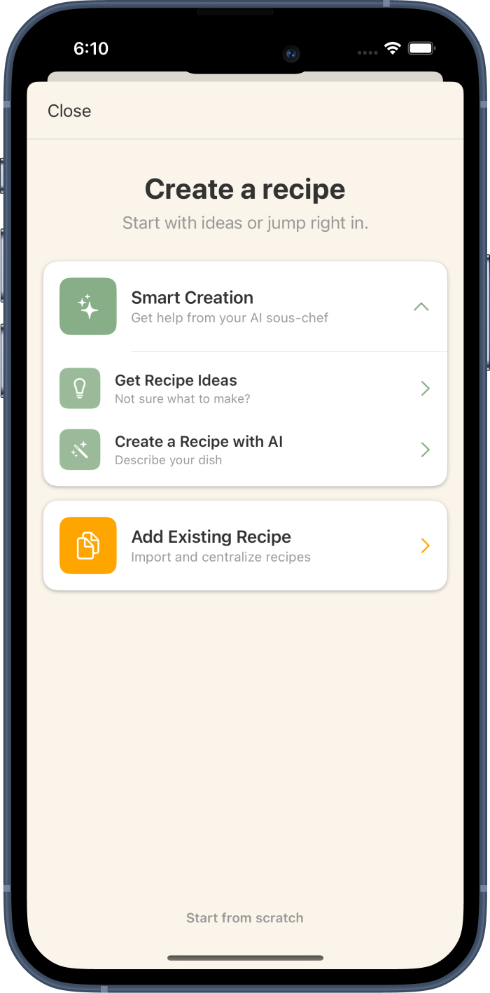 Explore top chefs and trending recipes